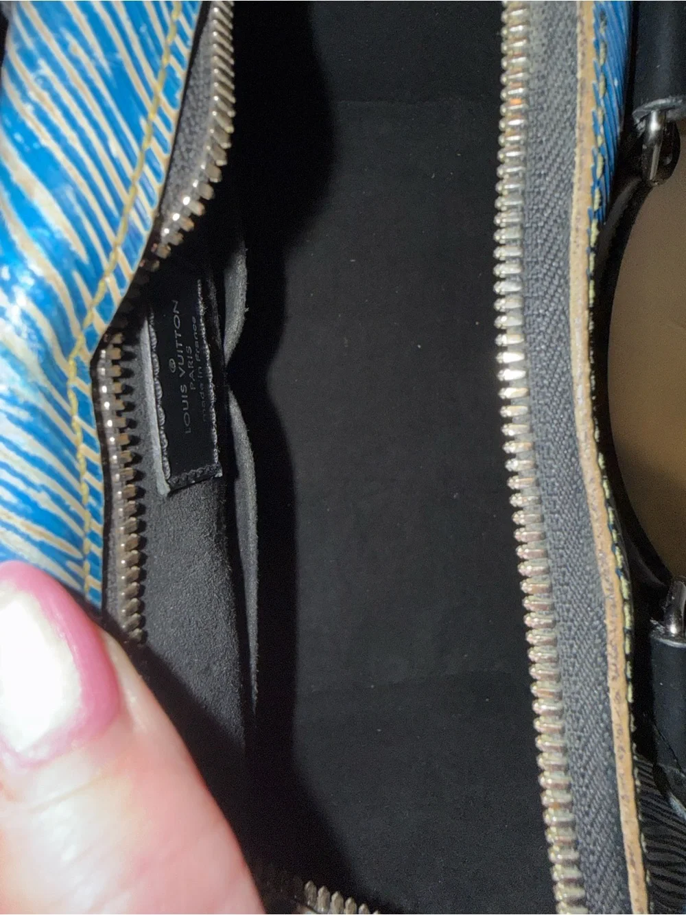 Louis Vuitton Epi Denim Speedy Bandoulière 25 - very good condition